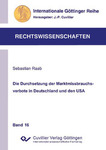 Die Durchsetzung der Marktmissbrauchsverbote in Deutschland und den USA